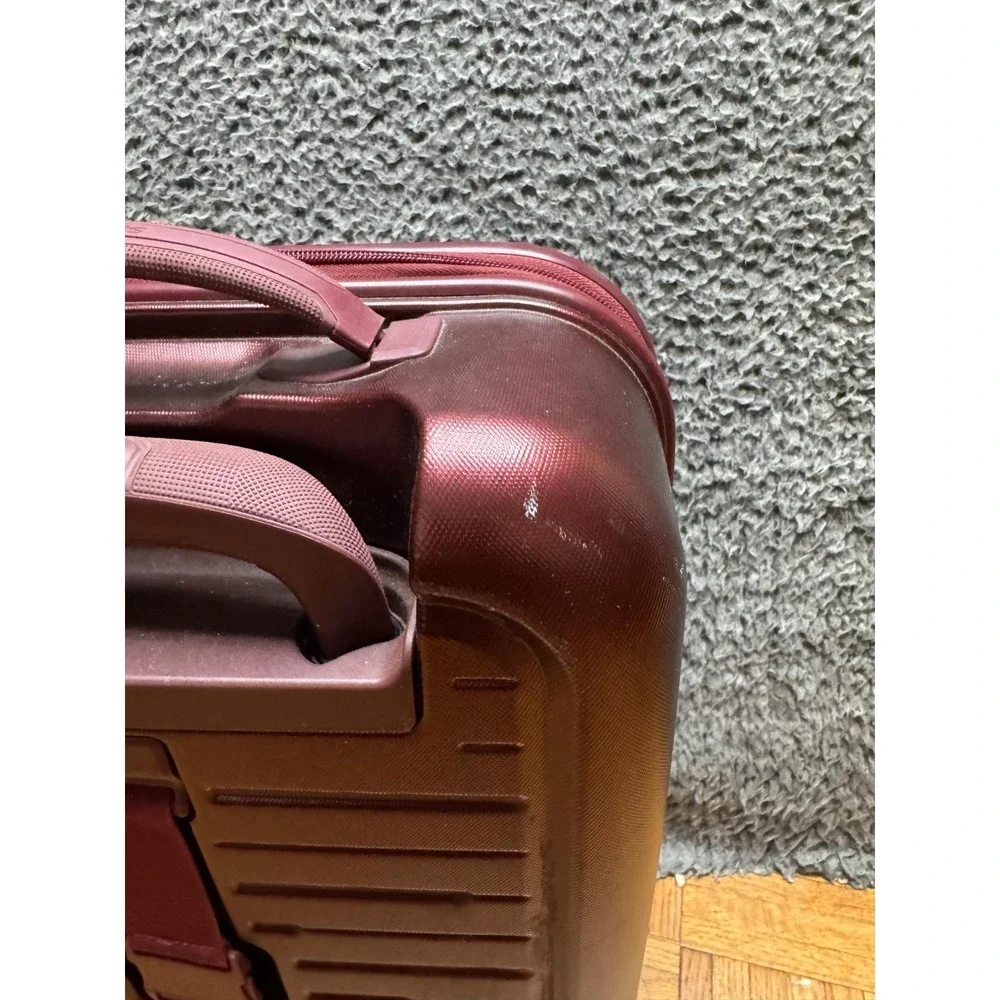 Samsonite Silhouette 16‎ Hardside Spinner Under-Seat Wheeled Luggage Burgundy